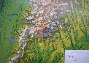 Mapka - Povsk Inovec